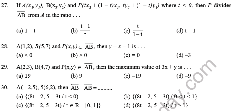 Jee Mathematics Straight Lines Mcqs Set B Multiple Choice Questions 4959